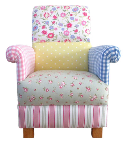 Patchwork armchair laura - armchair,